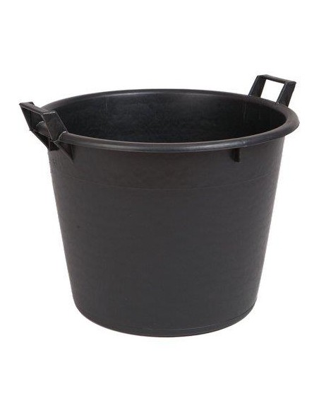 MASTELLO TONDO 2 MANICI ICS LDPE NERO LT 65 CM 55 H.CM 41