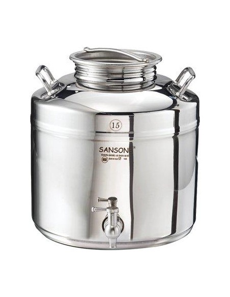 FUSTINO SALDATO EUROPA SANSONE INOX 18/10 LT 15