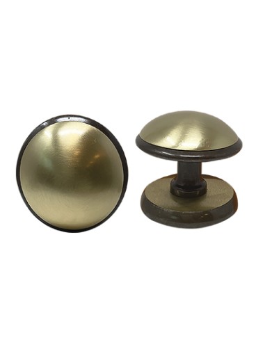 POMOLO X PORTONE GIADA OTTONE BRONZO SATINATO D.MM 70 BASE D.MM 70