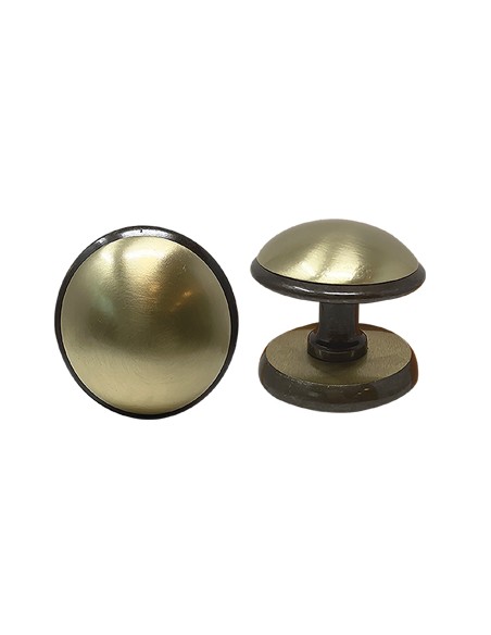 POMOLO X PORTONE GIADA OTTONE BRONZO SATINATO D.MM 70 BASE D.MM 70