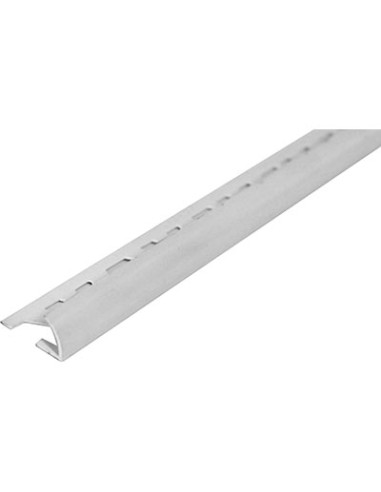 PROFILO JOLLY ECOROND ARCANSAS PVC GRIGIO CHIARO MM 10X21,5 H.CM 250