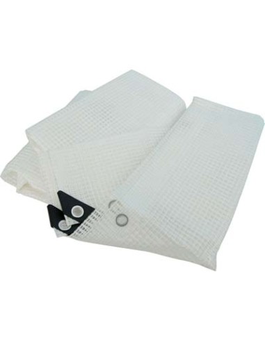 TELONE OCCHIELLATO LENO KRISTAL WORKIT TRASPARENTE GR/MQ 160 MT 5X8