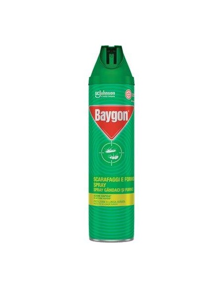 INSETTICIDA SCARAFAGGI E FORMICHE SPRAY BAYGON ML 400