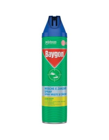 INSETTICIDA MOSCHE E ZANZARE BAYGON SPRAY ML 400