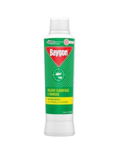 INSETTICIDA SCARAFAGGI E FORMICHE POLVERE BAYGON GR 250