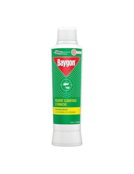INSETTICIDA SCARAFAGGI E FORMICHE POLVERE BAYGON GR 250