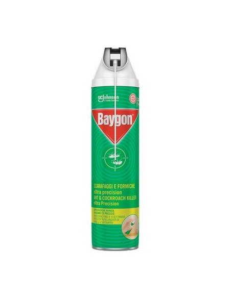 INSETTICIDA SCARAFAGGI E FORMICHE SCHIUMA BAYGON EXTRA PRECISION ML 400
