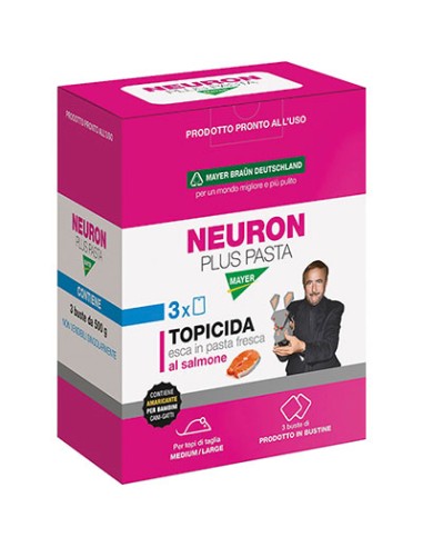 TOPICIDA NEURON PLUS MAYERBRAUN PASTA AL SALMONE GR 1500
