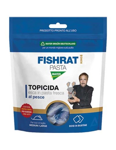 TOPICIDA FISHRAT KING MAYERBRAUN PASTA AL PESCE  GR 150