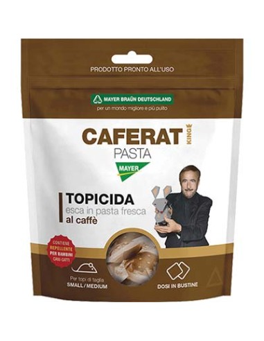 TOPICIDA CAFERAT KING MAYERBRAUN PASTA AL CAFFE  GR 150