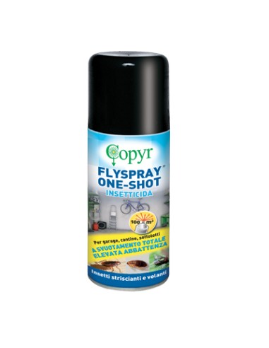 INSETTICIDA VOLANTI E STRISCIANTI FLYSPRAY COPYR AUTOSVUOTANTE ML 150