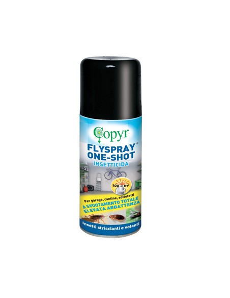 INSETTICIDA VOLANTI E STRISCIANTI FLYSPRAY COPYR AUTOSVUOTANTE ML 150