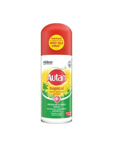REPELLENTE INSETTI TROPICAL SECCO AUTAN SPRAY ML 100