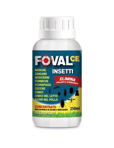 INSETTICIDA VOLANTI E STRISCIANTI FOVAL CE KOLLANT ML 250