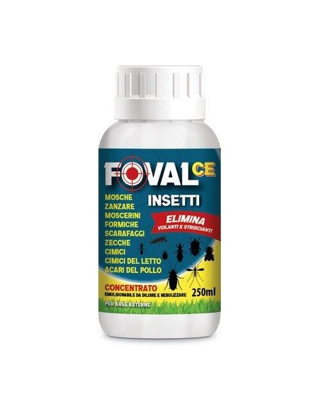 INSETTICIDA VOLANTI E STRISCIANTI FOVAL CE KOLLANT ML 250