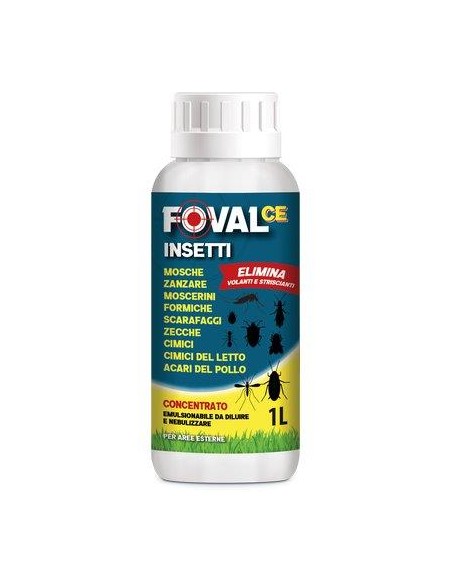 INSETTICIDA VOLANTI E STRISCIANTI FOVAL CE KOLLANT LT 1