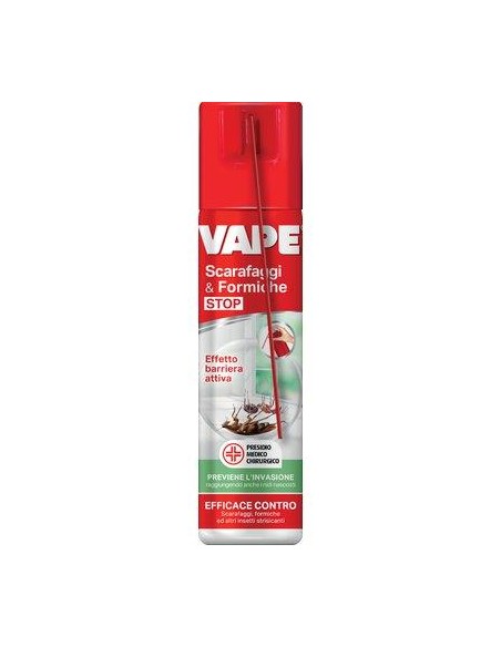 INSETTICIDA SCARAFAGGI E FORMICHE VAPE SPRAY ML 400