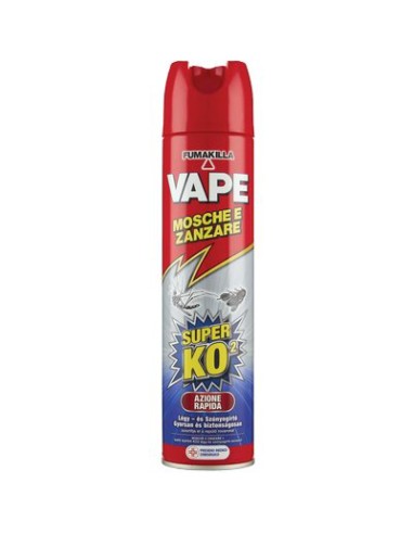 INSETTICIDA MOSCHE E ZANZARE VAPE SPRAY ML 400