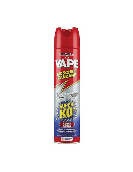 INSETTICIDA MOSCHE E ZANZARE VAPE SPRAY ML 400