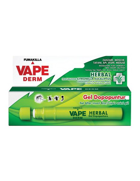 DOPO PUNTURA HERBAL VAPE DERM GEL ML 10