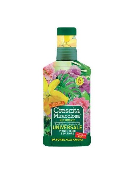CONCIME LIQUIDO CRESCITA MIRACOLOSA UNIVERSALE ML 750
