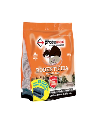 TOPICIDA BLOCCHETTI PROTEMAX BLU GR 300