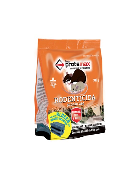 TOPICIDA BLOCCHETTI PROTEMAX BLU GR 300