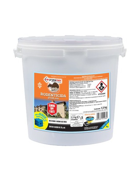 TOPICIDA BLOCCHETTI PROTEMAX BLU GR 1500