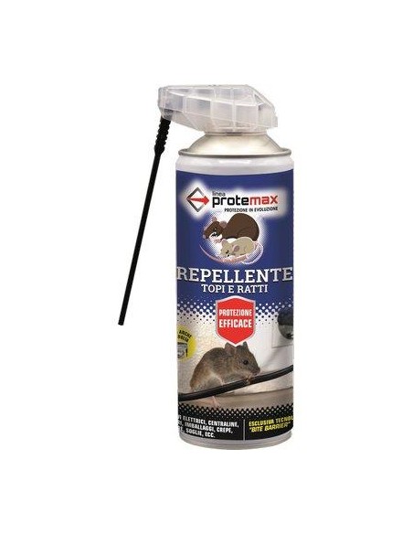 REPELLENTE TOPI E RATTI SPRAY PROTEMAX ML 400