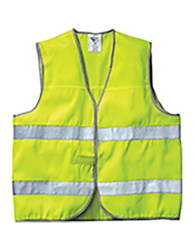 GILET ALTA VISIBILITA GIALLO TAGLIA UNICA