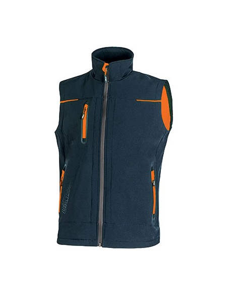 GILET SOFT SHELL UNIVERSE U-POWER BLUE L