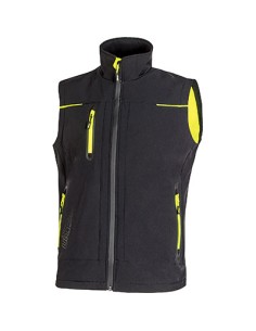 GILET SOFT SHELL UNIVERSE U-POWER BLACK CARBON XXL