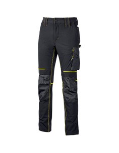PANTALONE SLIM FIT ATOM U-POWER BLACK CARBON M