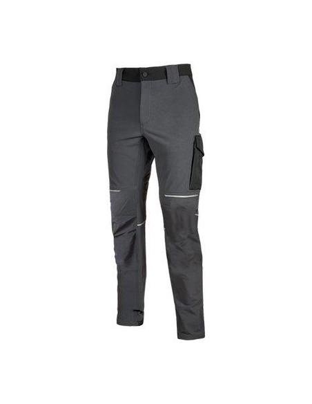 PANTALONE SLIM FIT WORLD U-POWER ASPHALT GREY M