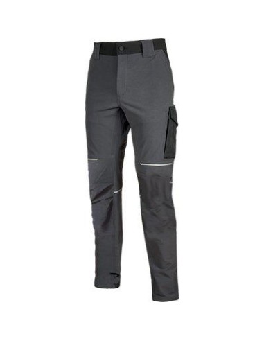 PANTALONE SLIM FIT WORLD U-POWER ASPHALT GREY L