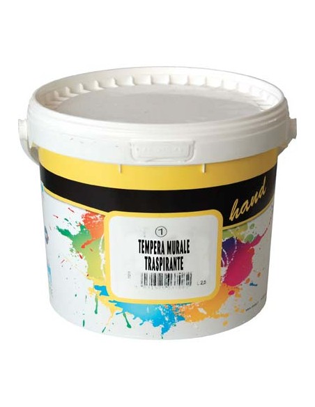 IDROPITTURA TEMPERA MURALE HANDBIANCO LT 14