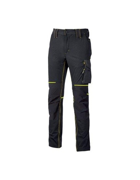 PANTALONE SLIM FIT WORLD U-POWER BLACK CARBON XXL