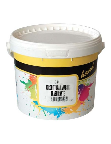 IDROPITTURA LAVABILE HANDBIANCO LT  2,5
