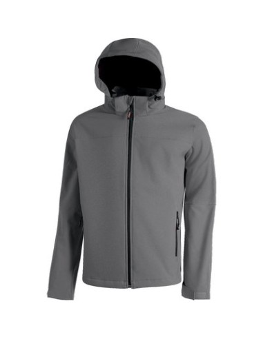 GIUBBOTTO SOFT SHELL KYRA U-POWER GREY IRON XXL