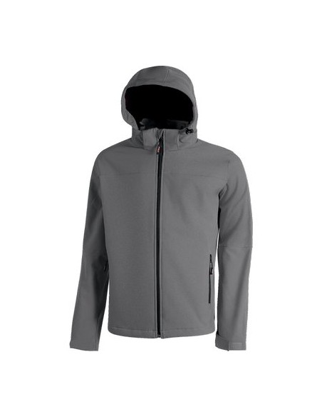 GIUBBOTTO SOFT SHELL KYRA U-POWER GREY IRON XXL
