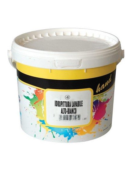 IDROPITTURA LAVABILE ALTO BIANCO HANDBIANCO LT 14