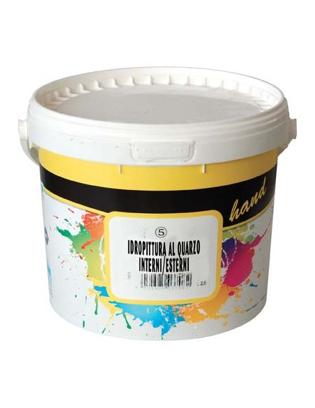 IDROPITTURA QUARZO HANDBIANCO LT  4
