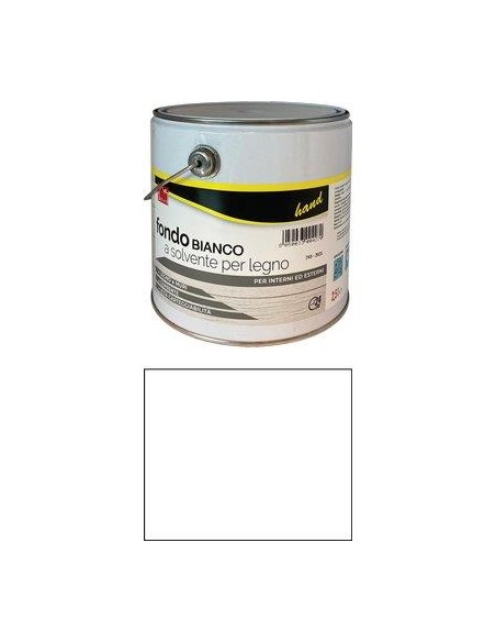 FONDO A SOLVENTE X LEGNO HANDBIANCO LT 2,5