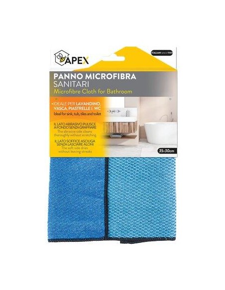 PANNO MICROFIBRA SANITARI APEX CM 35X30