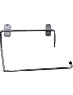 PORTA ROTOLO CARTA ASCIUGAMANI A PARETE MINUTEX ACCIAIO ZINCATO CM 28 H.CM 28