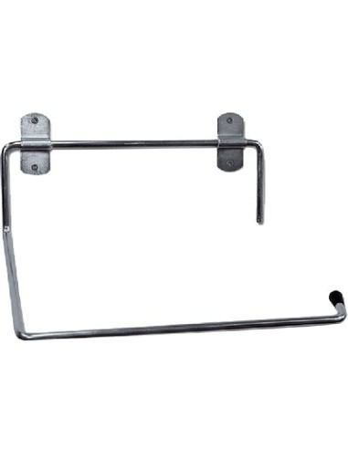 PORTA ROTOLO CARTA ASCIUGAMANI A PARETE MINUTEX ACCIAIO ZINCATO CM 28 H.CM 28