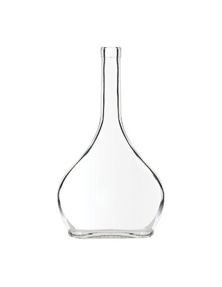 BOTTIGLIA DISTILLATI EVA LISCIA VETRO TRASP LT 0,50