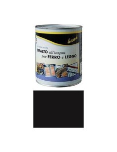 SMALTO ACQUA HANDNERO LUCIDO RAL 9011 ML 750