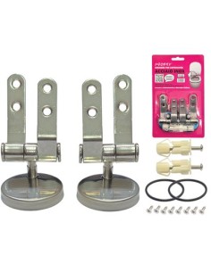 CERNIERE SEDILE WC SFILABILE ACCIAIO INOX