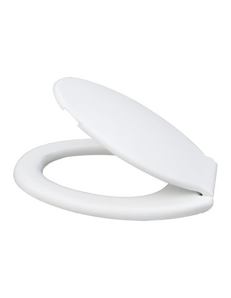 SEDILE WC TERMOPLASTICA BIANCO CM 37X47,5